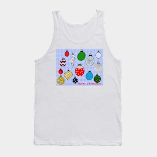 Christmas Ornaments Tank Top